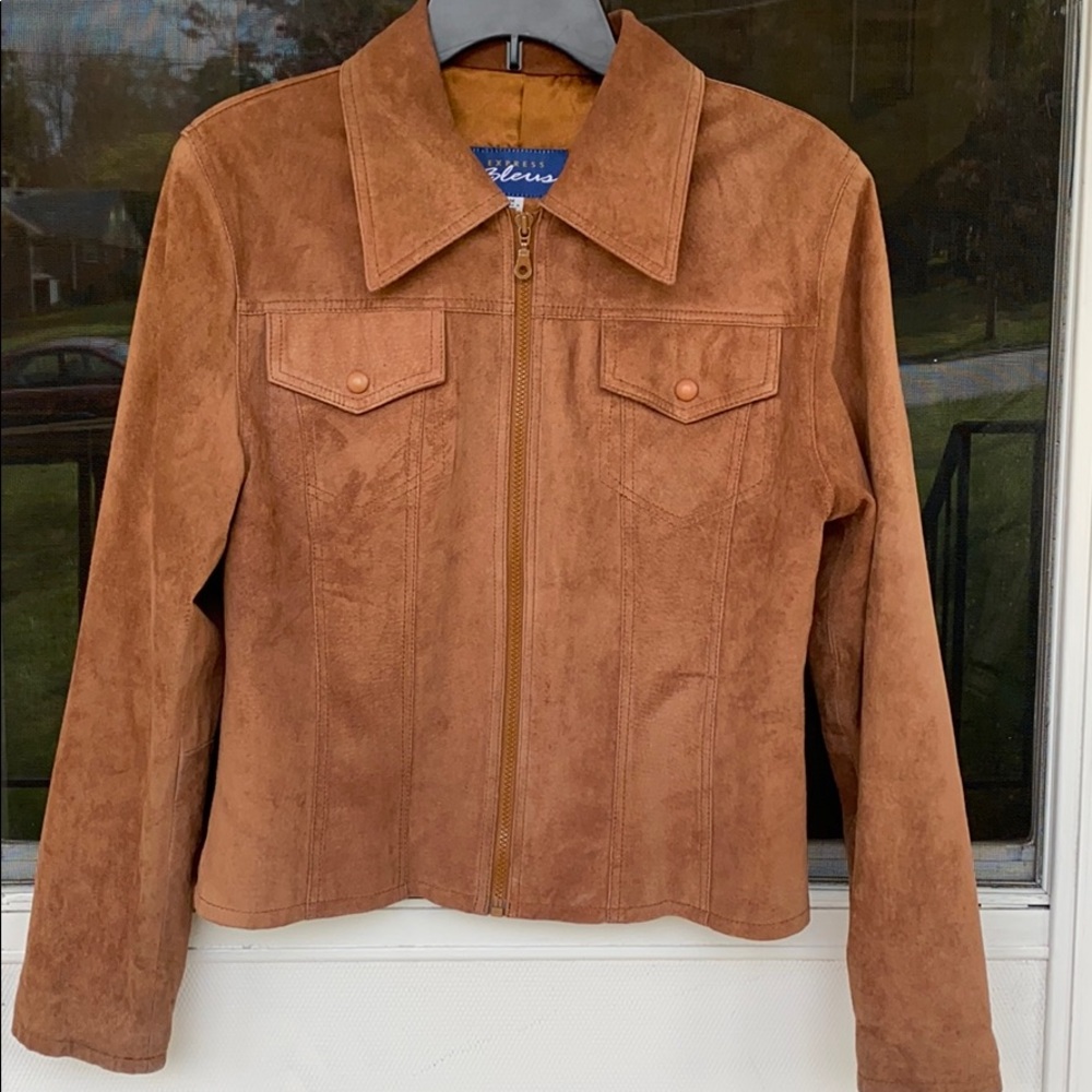 EXPRESS Bleus- Suede jacket